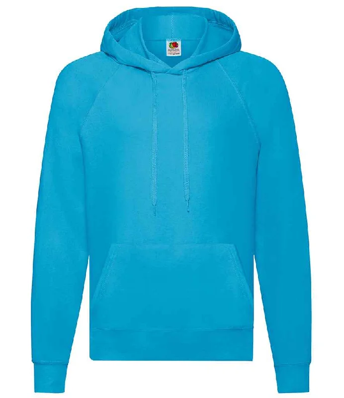 Fruit of the Loom Lightweight Hooded Sweatshirt | Azure