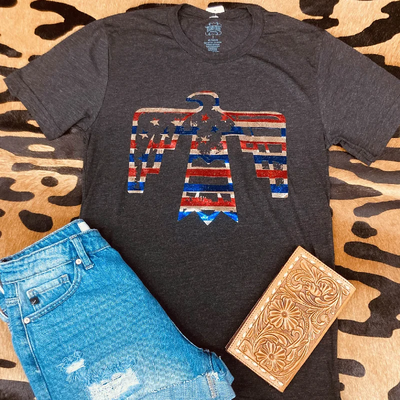 Texas True Threads Patriotic Thunderbird Tee