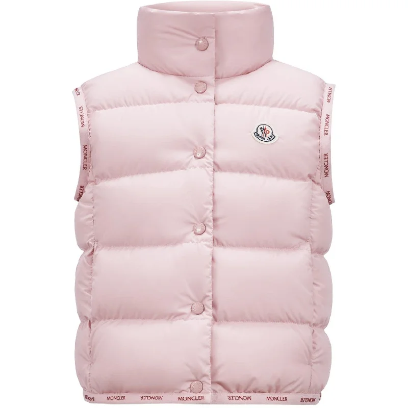 Moncler Pastel Pink Badia Vest