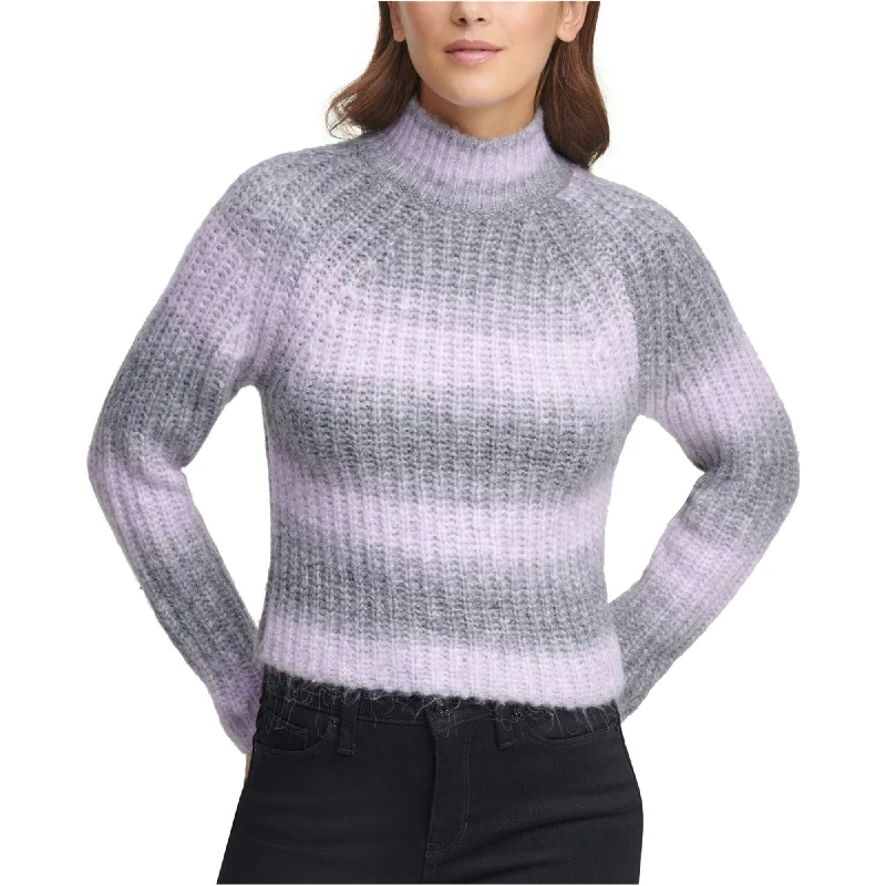 Dkny Womens Stripe Pullover Sweater