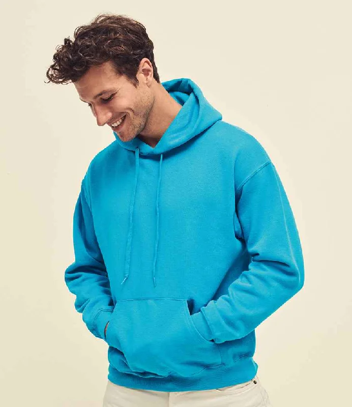 Fruit of the Loom Classic Hooded Sweatshirt | Azure