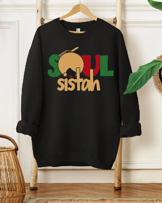 Sistas Soul Sister Long Sleeve Sweatshirt