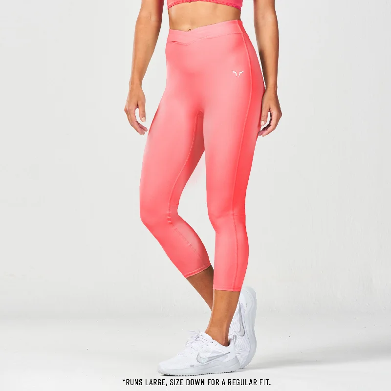 Crossover Leggings 24" - Cayenne