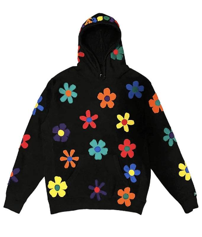 Multicolor Floral Lyfestyle Hoodie