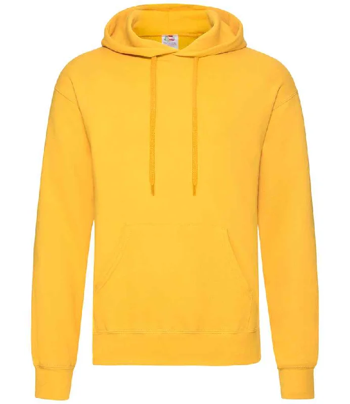 Fruit of the Loom Classic Hooded Sweatshirt | Sunflower