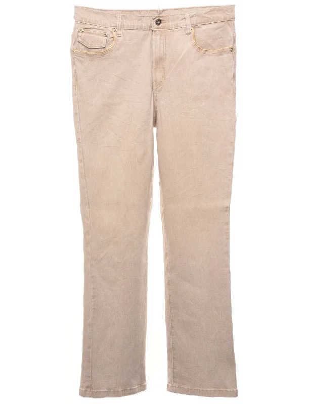 Ivory Straight Fit Jeans - W33 L30