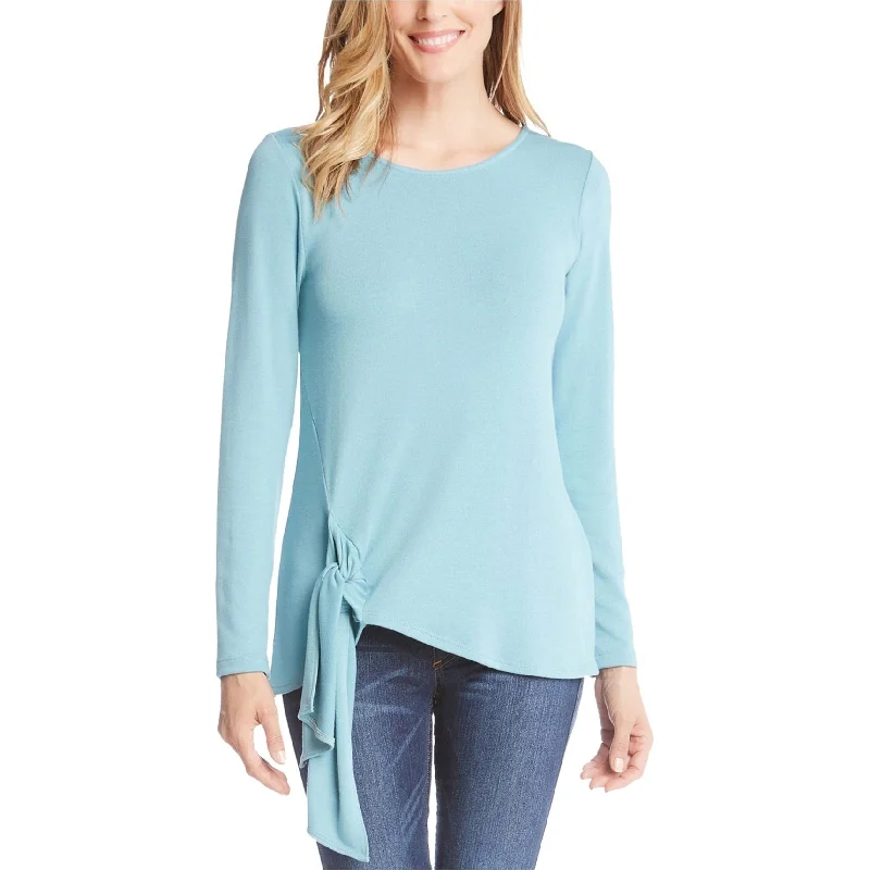 Karen Kane Womens Tie-Front Pullover Sweater