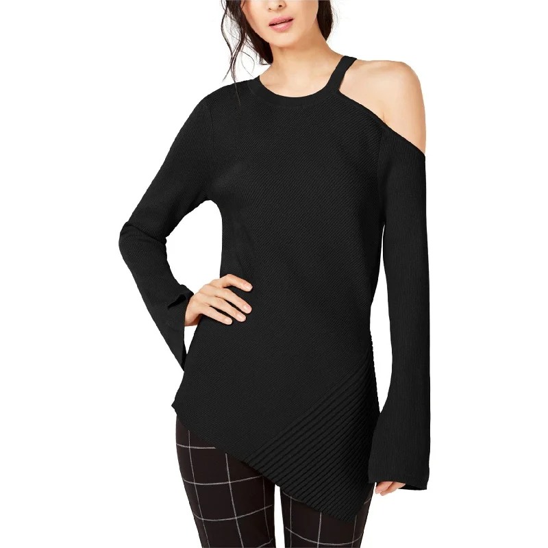 I-N-C Womens Asymmetrical Cutout Pullover Sweater