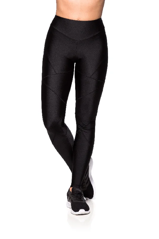 Crystal Tri Leggings - Black