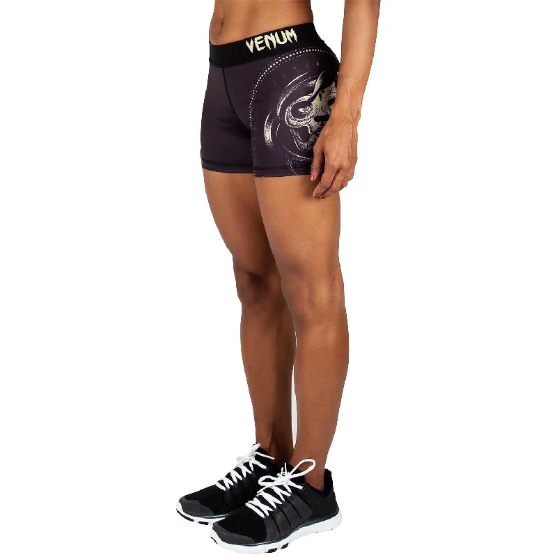 Venum Santa Muerte Shorts - Black/Yellow