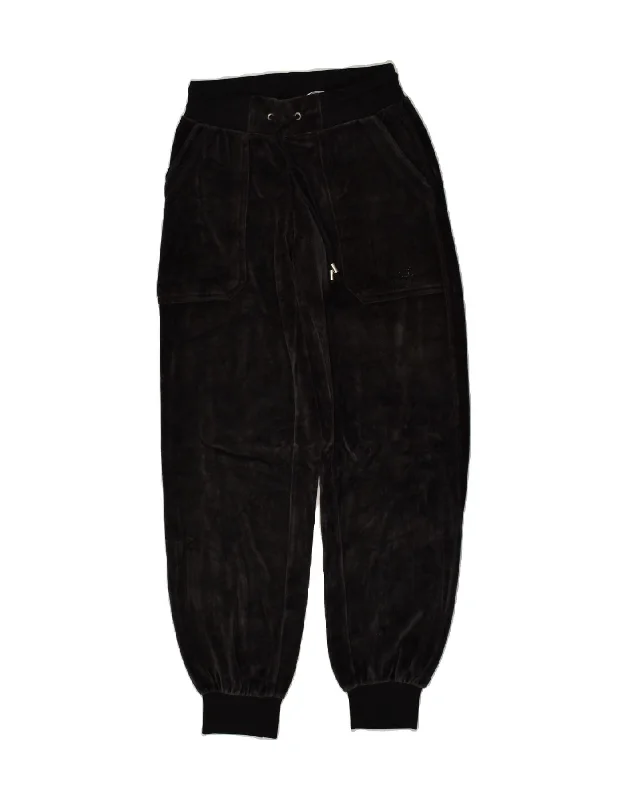 CHAMPION Womens Tracksuit Trousers Joggers UK 10 Small Black