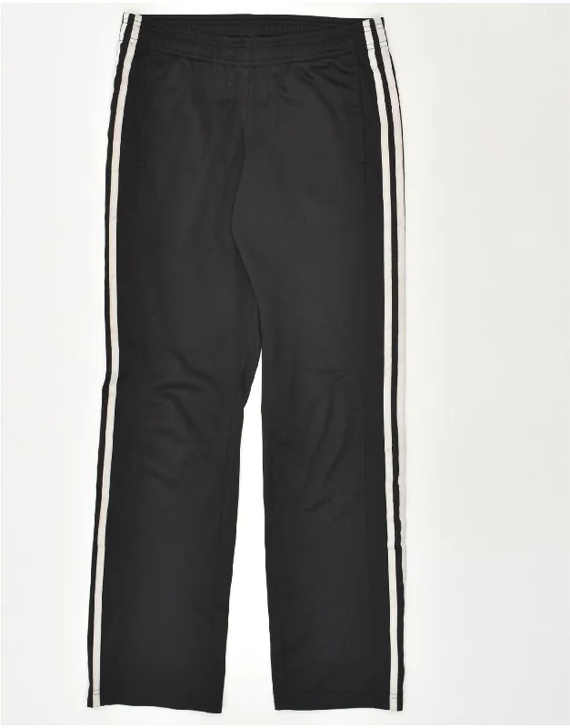 ADIDAS Womens Tracksuit Trousers UK 4/6 XS Black Polyester