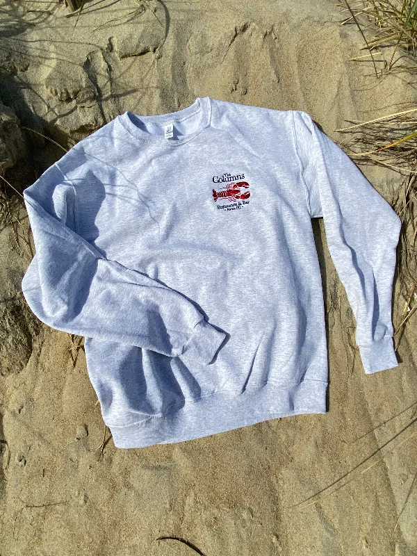 Col-Crewneck Heather Gray