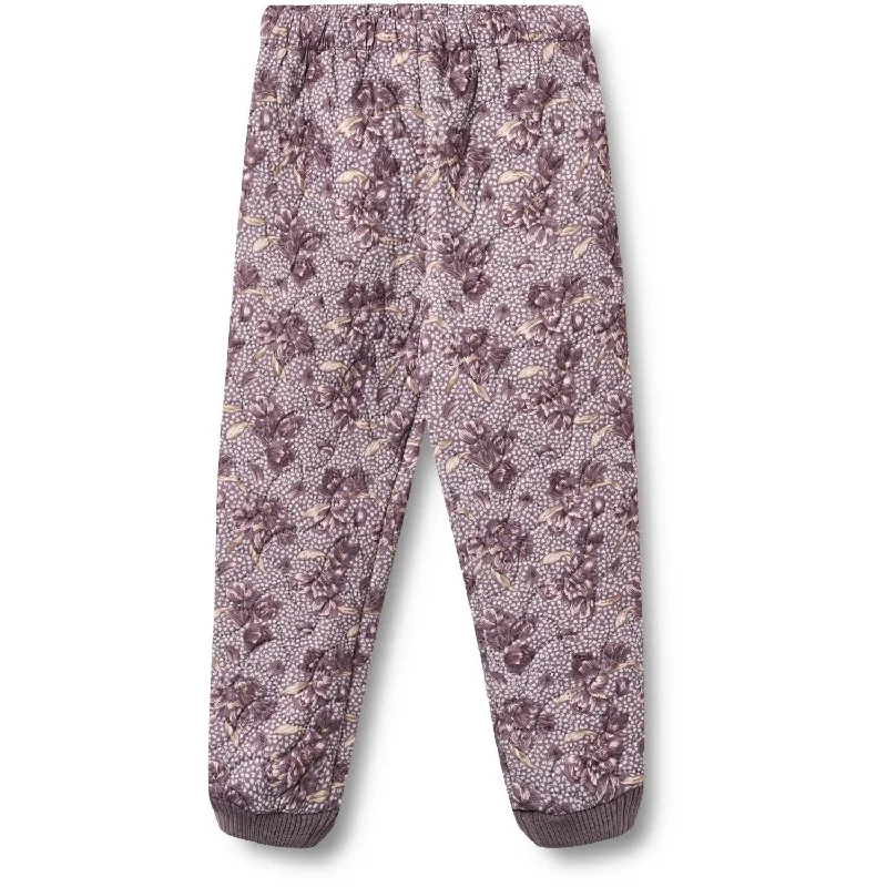 Wheat Lilac Tulips Thermo Pants Alex