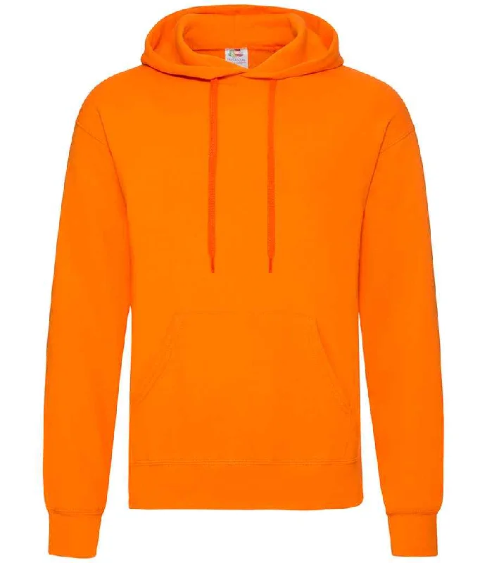 Fruit of the Loom Classic Hooded Sweatshirt | Orange