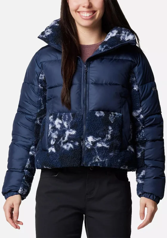 Columbia Womens Leadbetter Point™ II Sherpa Puffer Jacket, Navy