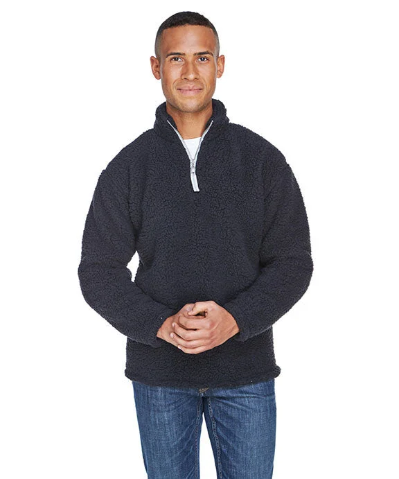 JA8454 - J America Adult Epic Sherpa Quarter-Zip