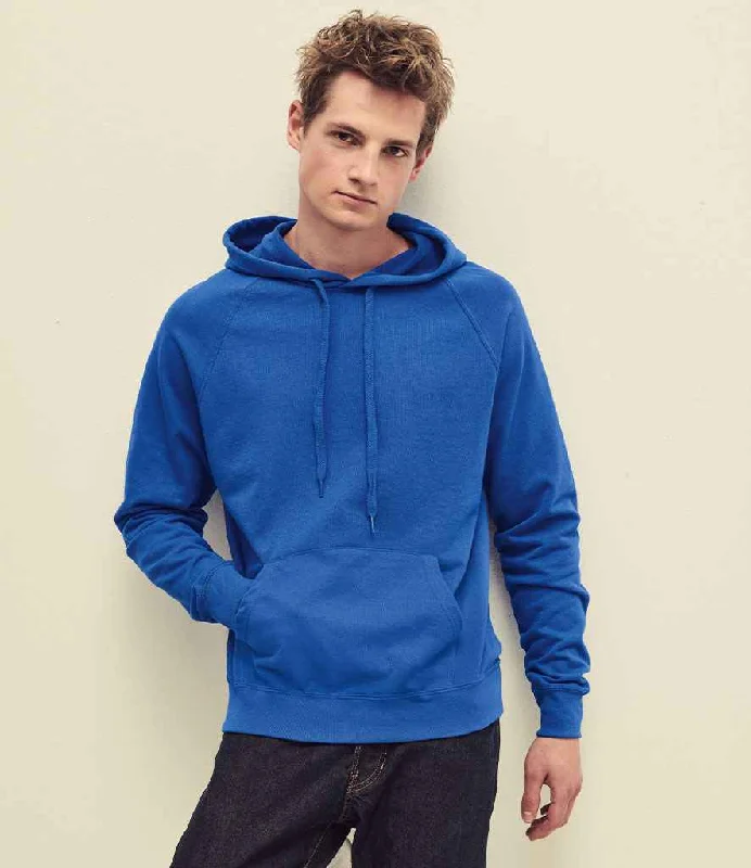 Fruit of the Loom Lightweight Hooded Sweatshirt | Royal Blue