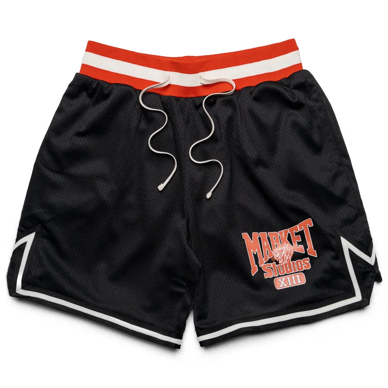 Market Studios Game Shorts - Washed Black