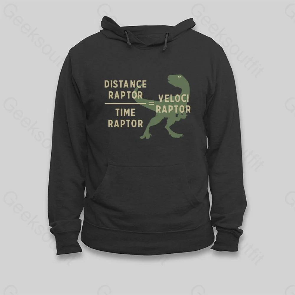 Equations Of Motion Science Velociraptor Hoodie