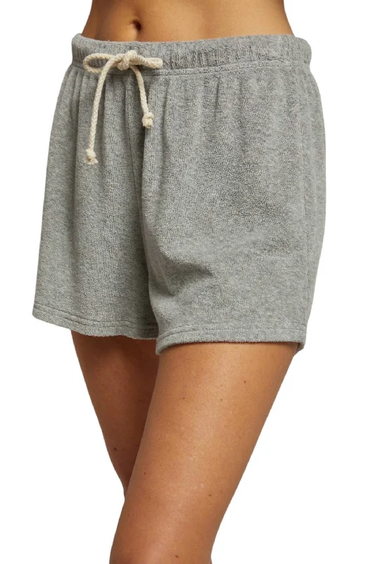 Summer Loop Terry Shorts In Grey