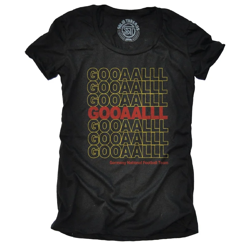 Women's Germany Soccer Goaalll T-shirt