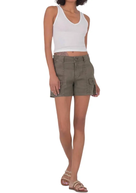 Flynn Cargo Short In Aloe