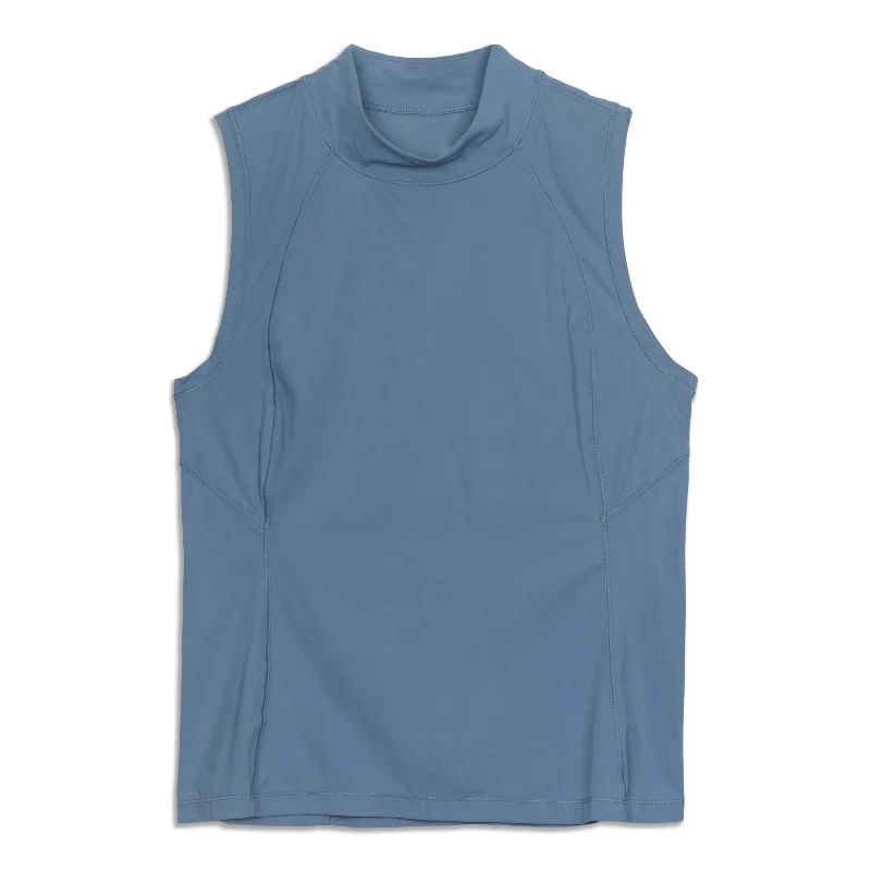 Lightweight Mock-Neck Tank Top - Resale