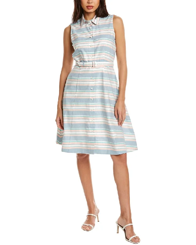 Brooks Brothers Linen-Blend Dress