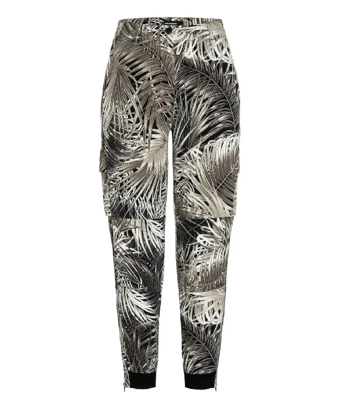 Women's Jules Pants In Jungle Leaves