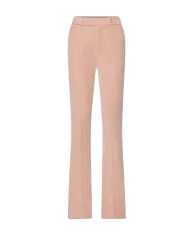 Women's Slim Stacked Trouser In Blush